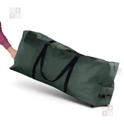 OSTO Premium Rolling 600D Tear Proof Artificial Christmas Tree Storage Bag for Disassembled Trees up to 7.5 Feet 48x15x20 Inch -Christmas Storage Sales GUEST bdaa135a acea 4394 b7b4 accff45713c6