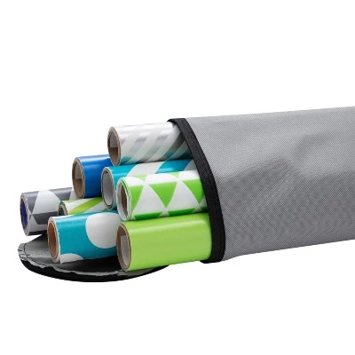 Simplify Wrapping Paper 30" Storage Bag Gray/Black 4 Simplify Wrapping Paper 30" Storage Bag Gray/Black - Image 2