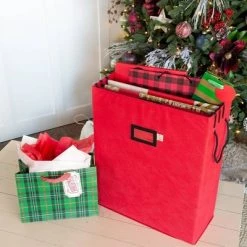 TreeKeeper Gift Bag and Tissue Paper Storage Box Red 23 TreeKeeper Gift Bag and Tissue Paper Storage Box Red -Christmas Storage Sales GUEST c72beb70 4511 46c9 b322 ccba2e2edc1c