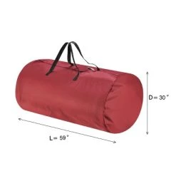 Hastings Home Zippered Canvas Christmas Tree Storage Bag - 12', Red -Christmas Storage Sales GUEST c9f72a2c b573 4698 b85f 349c4e678e34