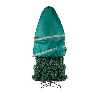 Hastings Home Christmas Tree Storage Cover - 30" x 60", Green and Gold 4 Hastings Home Christmas Tree Storage Cover - 30" x 60", Green and Gold - Image 2