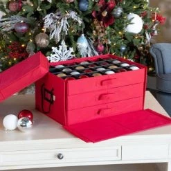 TreeKeeper 3 Drawer Ornament Storage Box -Christmas Storage Sales GUEST da2c6b6f 9f93 430a 9f11 9bd49a6628b9