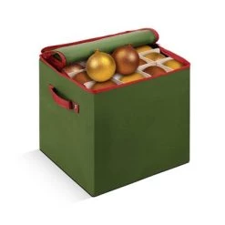 OSTO Christmas Decorative Ornament Storage Box Stores Up to 64 Holiday Ornaments of 3 inches; Non-Woven Fabric with Carry Handles and Card Slot 13 OSTO Christmas Decorative Ornament Storage Box Stores Up to 64 Holiday Ornaments of 3 inches; Non-Woven Fabric with Carry Handles and Card Slot -Christmas Storage Sales GUEST dc8b4d22 6073 48bc 9ac0 ad79a4692641