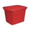 Sterilite 18 Gallon Plastic Stackable Storage Tote Container Bin, Red (8 Pack) -Christmas Storage Sales GUEST dddc5357 d282 4f44 8151 d25bcd4ad0c7