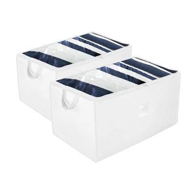 OSTO 2-Pack Large Seasonal Storage Organizer; Accessory Storage Bag for Bedding, Blanket, Comforters, and Seasonal Clothes; 29 Inch 7 OSTO 2-Pack Large Seasonal Storage Organizer; Accessory Storage Bag for Bedding, Blanket, Comforters, and Seasonal Clothes; 29 Inch - Image 5