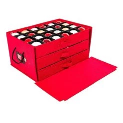 TreeKeeper 3 Drawer Ornament Storage Box