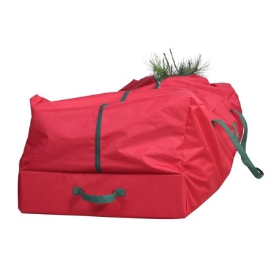 Northlight 7.5’ Red and Green Rolling Artificial Christmas Tree Storage Bag 3 Northlight 7.5’ Red and Green Rolling Artificial Christmas Tree Storage Bag