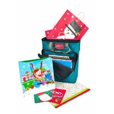 Northlight 22" Green Tissue and Gift Wrapping Paper Christmas Storage Bag 7 Northlight 22" Green Tissue and Gift Wrapping Paper Christmas Storage Bag - Image 5