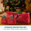 OSTO 3-Pack Artificial Tree Storage Bag and 2 Garland Bags; Christmas Tree Bag for Trees of 9 ft. Tall; Waterproof, Dual Zipper, Carry Handles 1 OSTO 3-Pack Artificial Tree Storage Bag and 2 Garland Bags; Christmas Tree Bag for Trees of 9 ft. Tall; Waterproof, Dual Zipper, Carry Handles -Christmas Storage Sales GUEST f3bec4f4 87bc 400d aeb1 686ca13afdd6