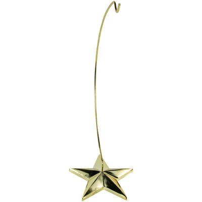 Northlight 12.50" Gold Star Christmas Ornament Holder 6 Northlight 12.50" Gold Star Christmas Ornament Holder - Image 4