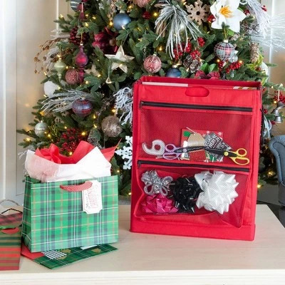 TreeKeeper Gift Bag and Tissue Paper Storage Box Red 10 TreeKeeper Gift Bag and Tissue Paper Storage Box Red - Image 8