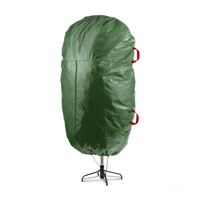 OSTO Christmas Tree Storage Bag for Assembled Trees Up to 9 ft. Tall; 2 Carry Handles, Durable Zipper, and Drawstring Hem. Waterproof, Tear Proof 7 OSTO Christmas Tree Storage Bag for Assembled Trees Up to 9 ft. Tall; 2 Carry Handles, Durable Zipper, and Drawstring Hem. Waterproof, Tear Proof - Image 5
