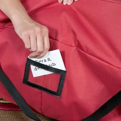 Northlight 48" Red Multi Use Christmas Storage Bag - For Garlands, Trees, Lights, Inflatables and More 5 Northlight 48" Red Multi Use Christmas Storage Bag - For Garlands, Trees, Lights, Inflatables and More - Image 3