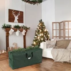 Hastings Home XL Christmas Tree Storage Bag - Green -Christmas Storage Sales GUEST febfddd4 6088 4c75 afa1 65e71580f39e